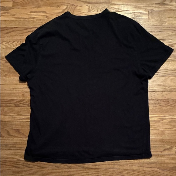 Polo by Ralph Lauren Men's Black Tee with Red Emblem - Picture 5 of 5